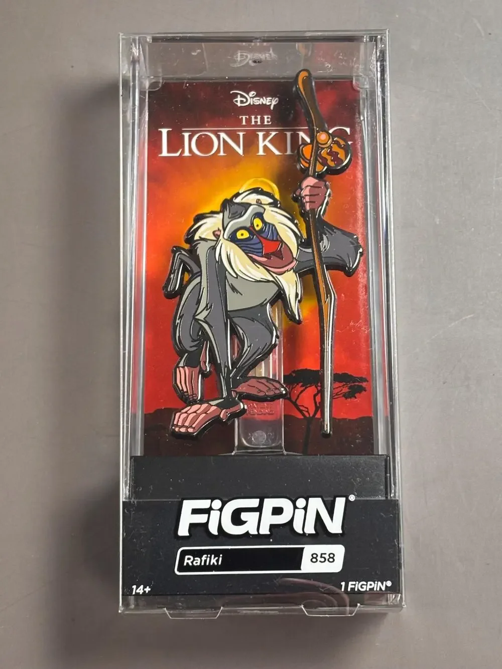 FIGPIN Lion King Rafiki #858 2022 Disney D23 Expo LE 1500 Limited Edition New